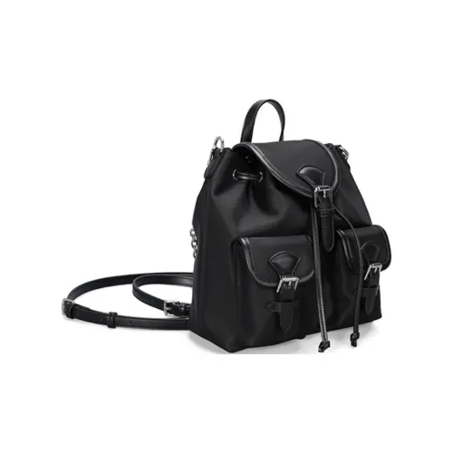 LUCKY DIAMOND Backpacks Black