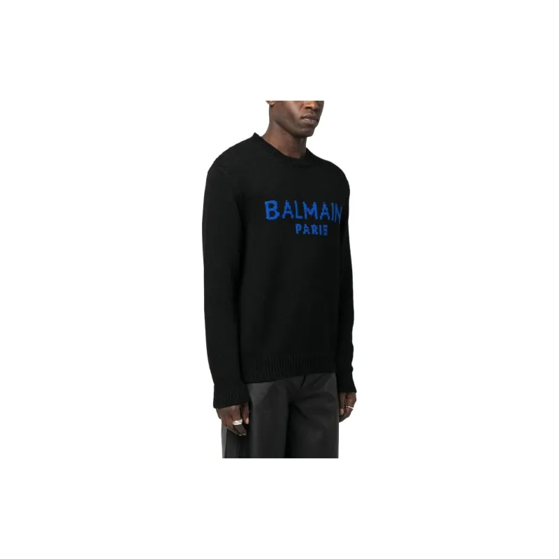 BALMAIN Sweaters Men Black-3