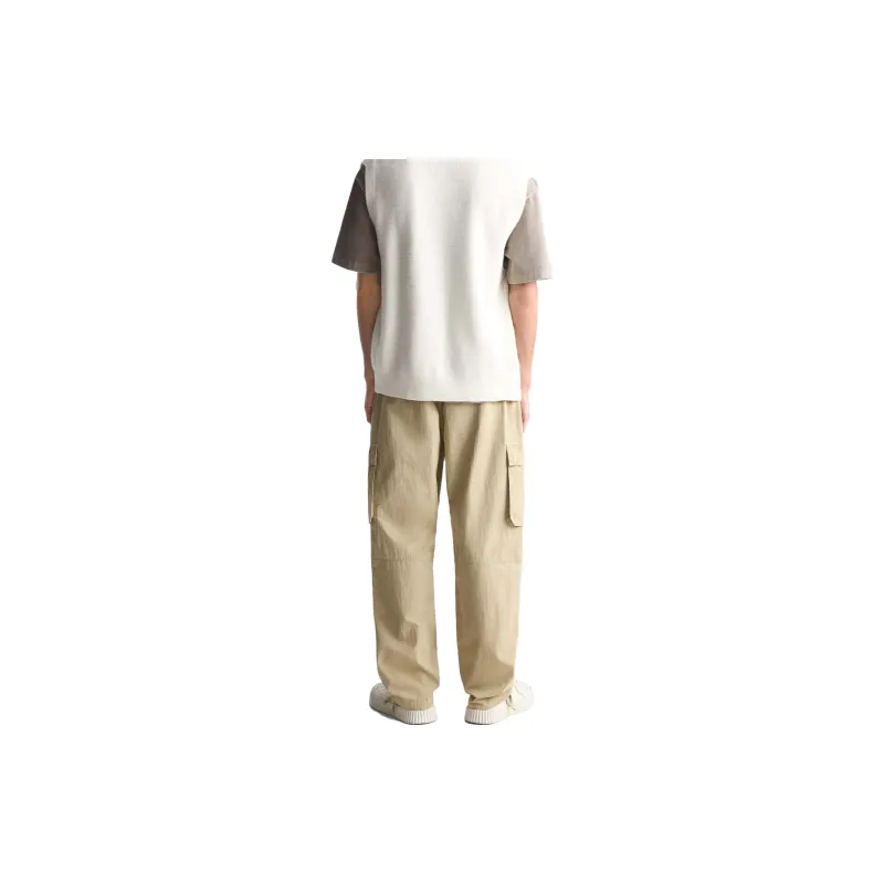 ZARA Casual Pants Men Beige-3