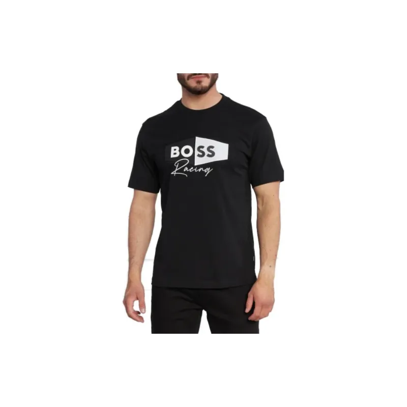 HUGO BOSS Short Sleeved T Shirts Men's Black-1