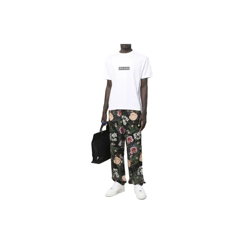 PALM ANGELS Garment Dyed Box Logo T shirt-2
