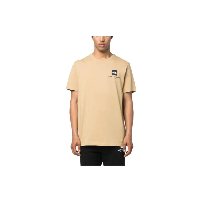 THE NORTH FACE T Shirt Men's Sandy Beige-1