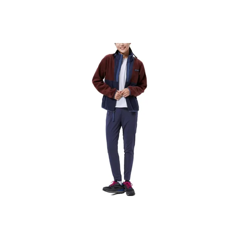 Columbia Back Bowl Jackets Unisex Ink Blue/Brown-3