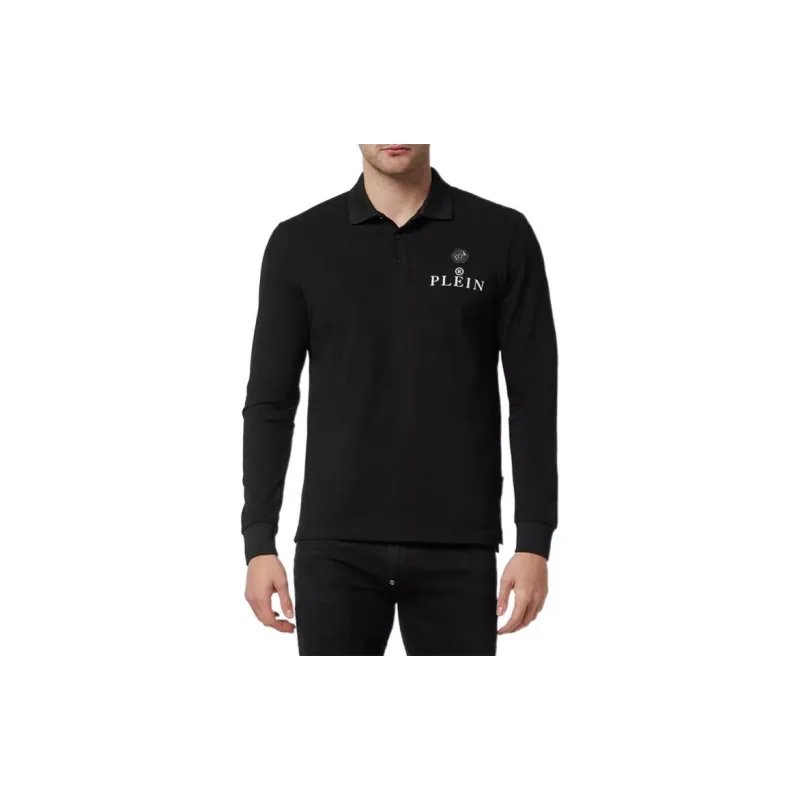 PHILIPP PLEIN FW22 Polo Shirt Men's Black-2