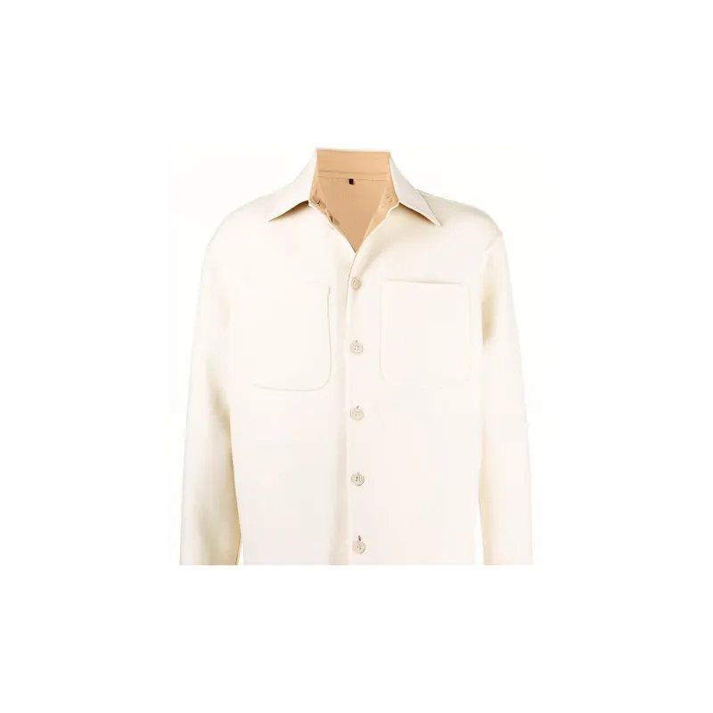 FENDI Jackets Coats Men's White-5