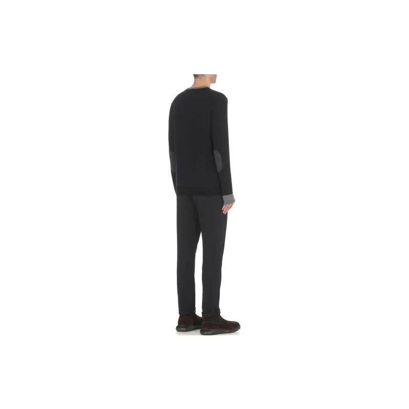FAY Elbow patch Knitted Jumper-1