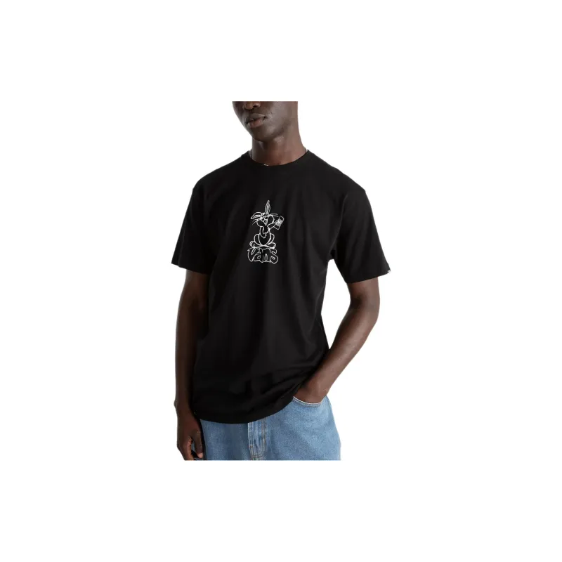 Vans CRAZY EDDY T Shirt Unisex Black-5