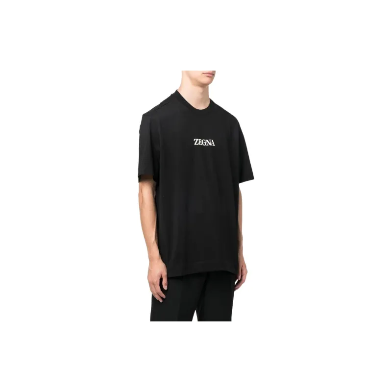 Ermenegildo Zegna T Shirts Men Black-2