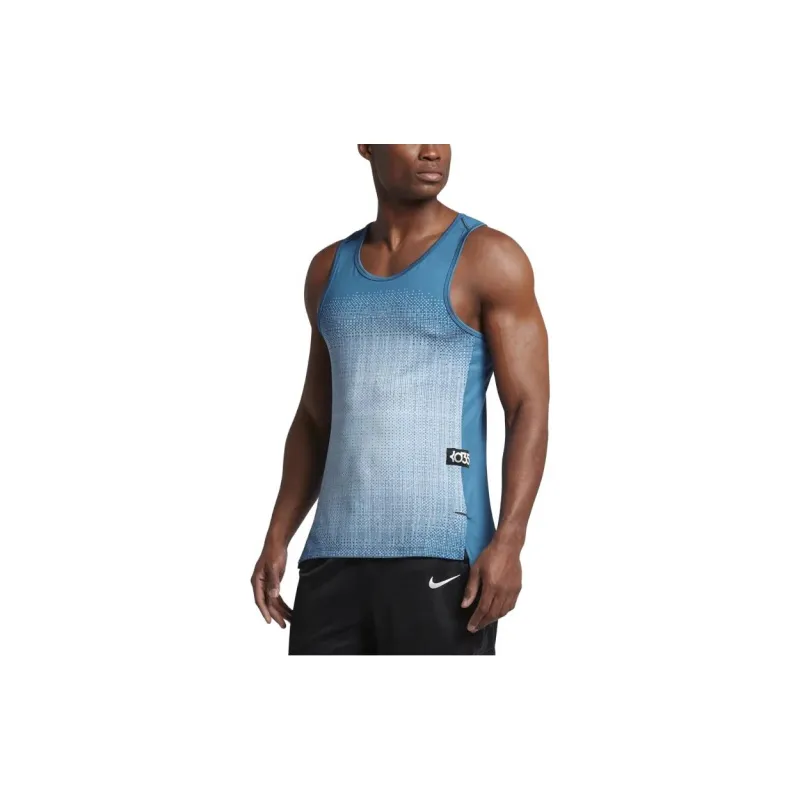 Nike Tank Tops Men Blue-2