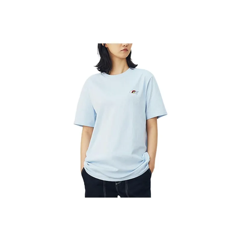 Vans T-Shirts Unisex Light Blue-2