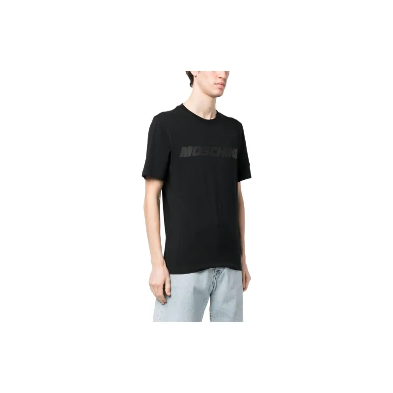 MOSCHINO T Shirts Men Black-3