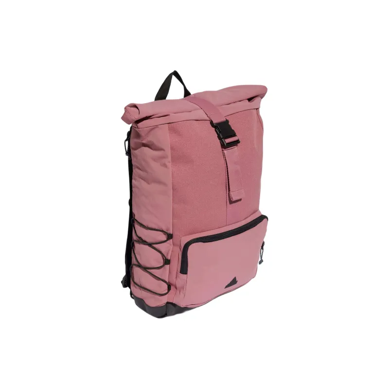 Adidas Recycled Nylon Backpack Unisex Crimson & Black-1