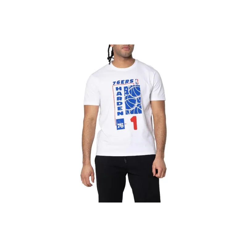 NBA James T Shirts Men White-1
