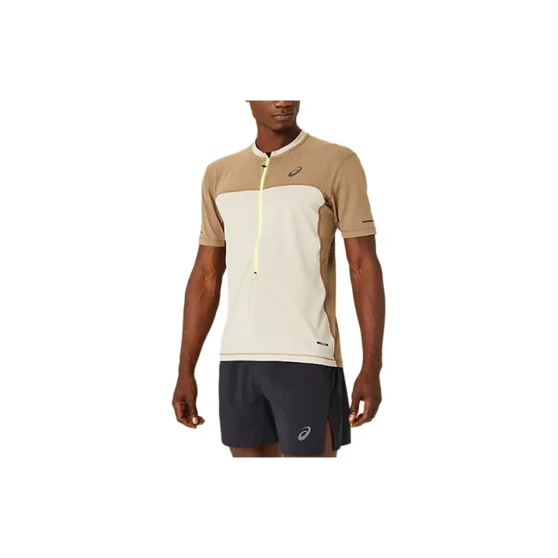 Asics SS24 ACTIBREEZE T Shirt Men's Khaki/Beige-3