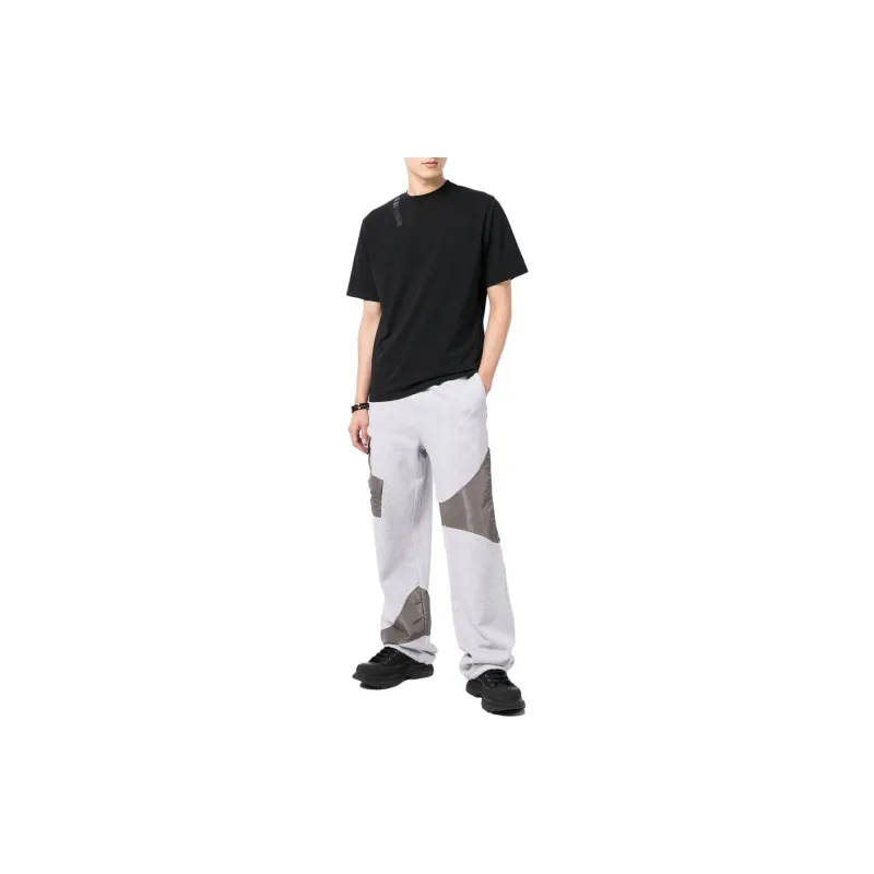 HELIOT EMIL Organic-cotton Patchwork Track-pants-1