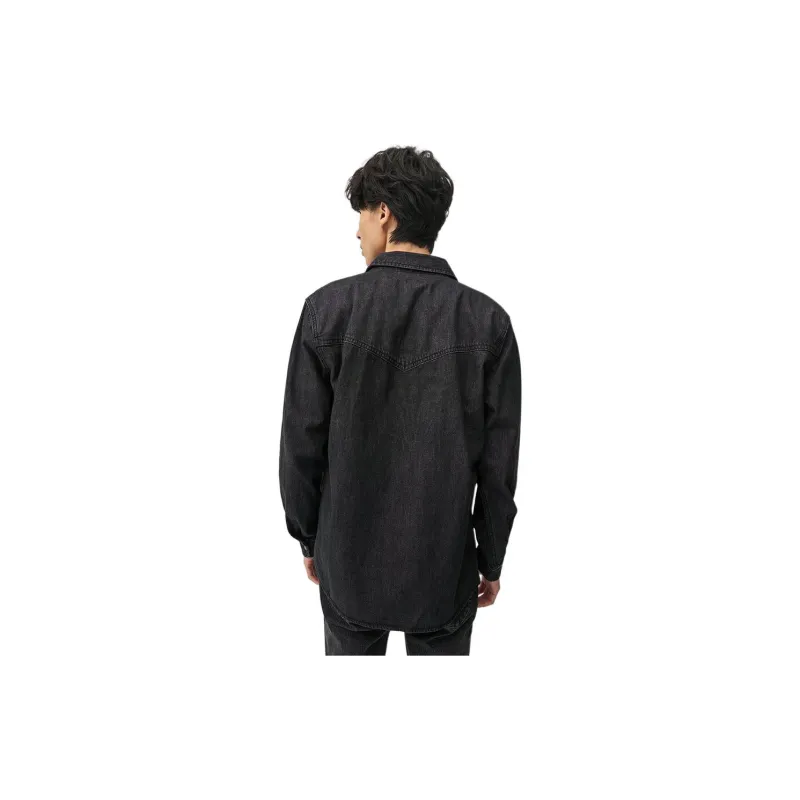 Lee Denim Jackets Men Black-1