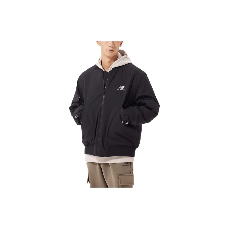 New Balance FW22 Puffer Jacket Men's Black-4