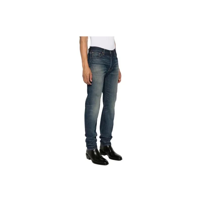 TOM FORD Straight leg Selvedge Jeans-2