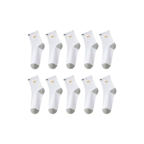 MIIOW Knee-High Socks Men's 10 Pack