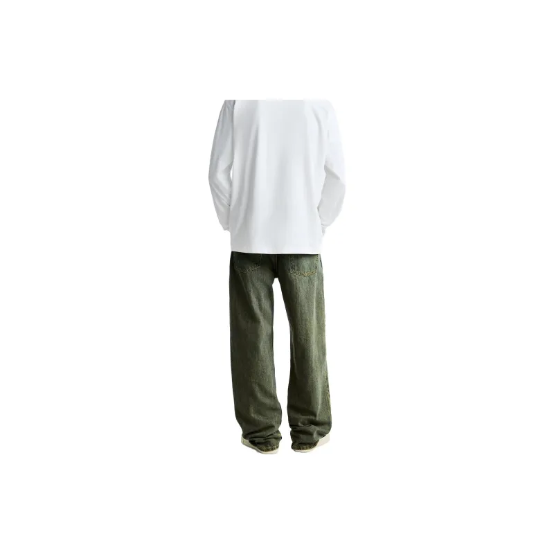 ZARA Jeans Men Green-4