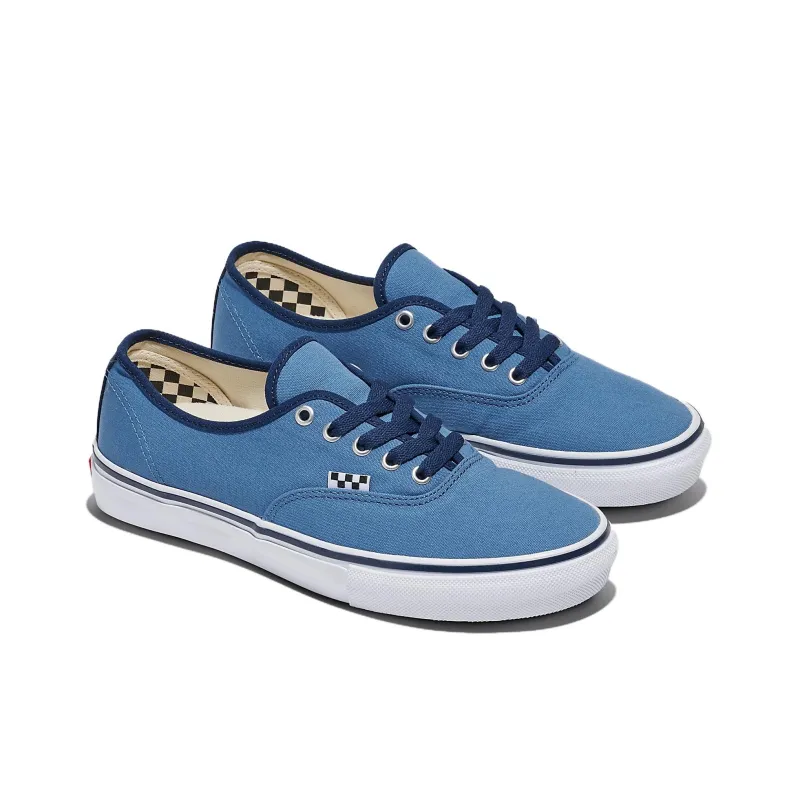 Vans SKATE CLASSICS Lightweight And Wear-resistant Low-Top Skateboard Shoes Unisex Blue-1