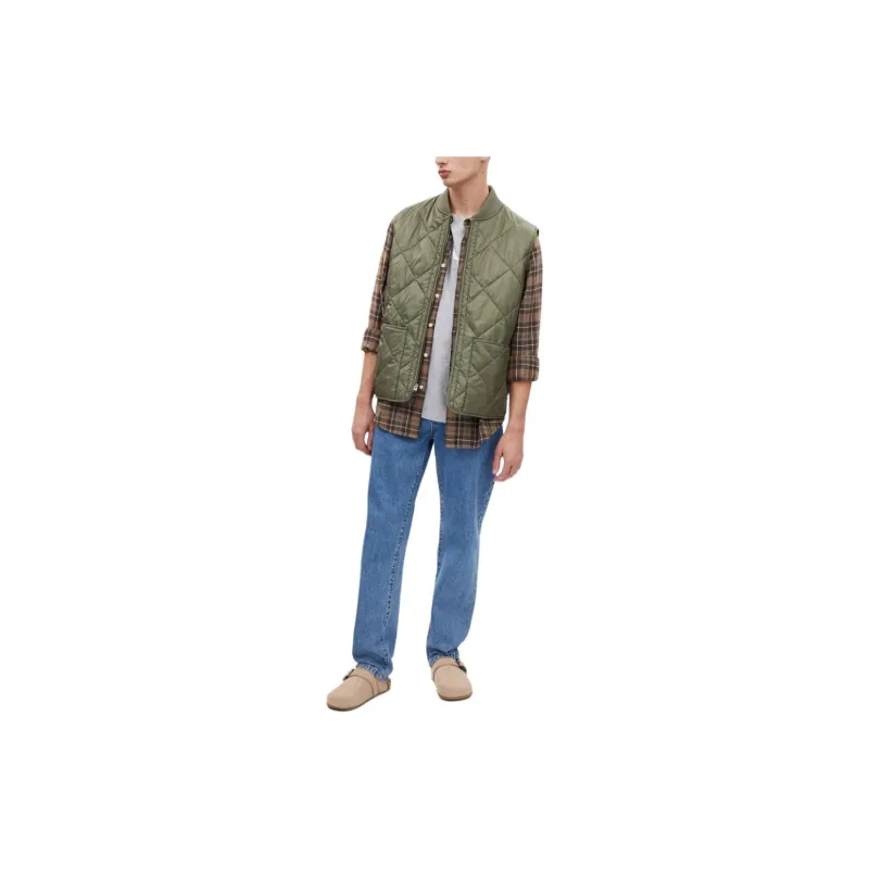 COACH Vests Men Army Green-1