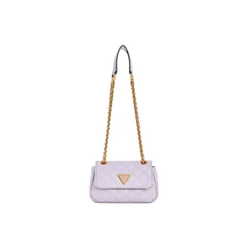 GUESS Artificial Leather Crossbody Bag Shoulder Bag Mini Women's Purple