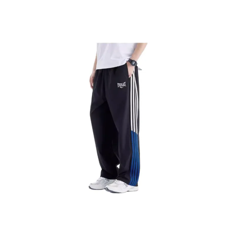 Everlast X PEACEBIRD MEN EVERLAST Casual Pants Men Black-3