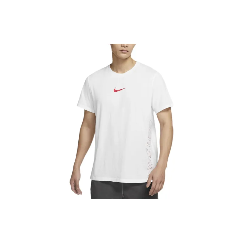 Nike T Shirts Men White-5