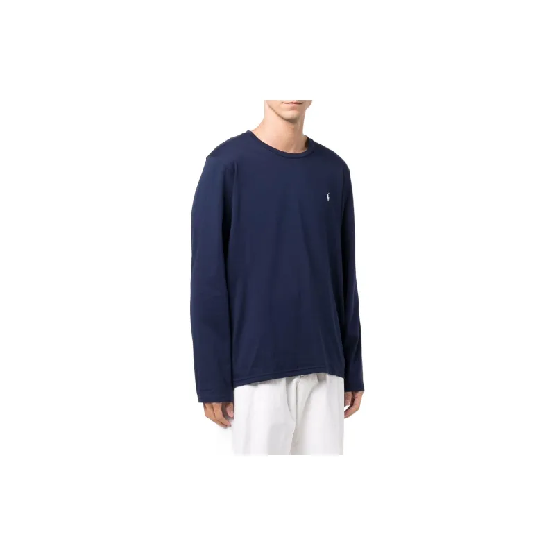 Polo Ralph Lauren Logo Embroidered Long Sleeved T Shirt-3