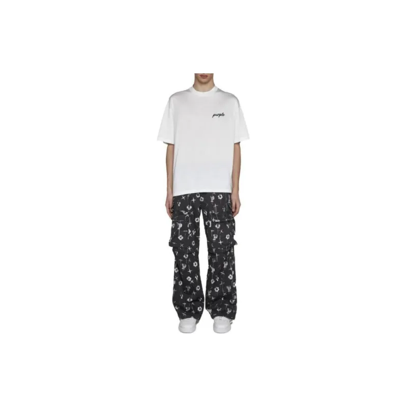 PURPLE-BRAND Double Pocket Cargo Pants-1