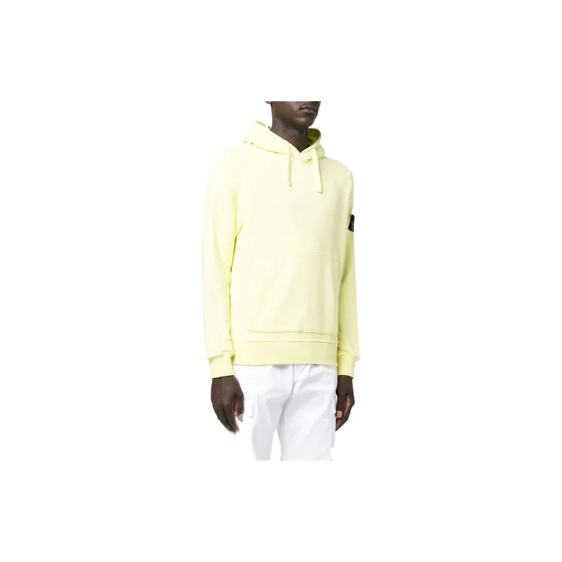STONE ISLAND Sweatshirt Men's Lemon Yellow-3
