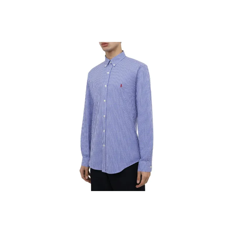 Polo Ralph Lauren FW22 Shirt Men's Purple Blue-2