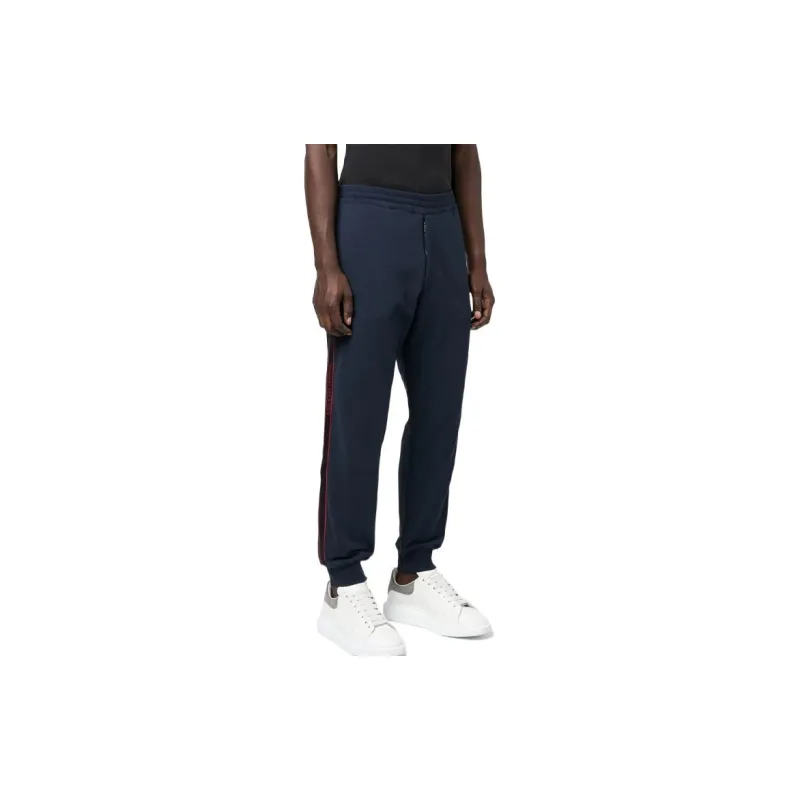 Alexander McQueen Motif print Cotton Joggers-2