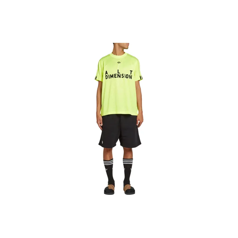 Adidas Originals T Shirts Men Sun Yellow-1
