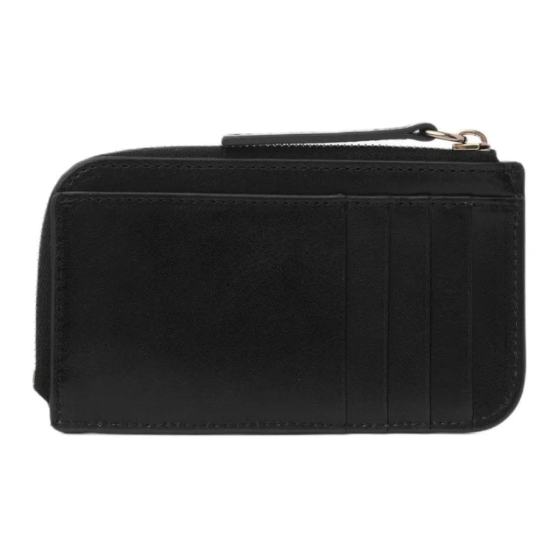 Chloe Calfskin Wallet Small Size Women's Black-2