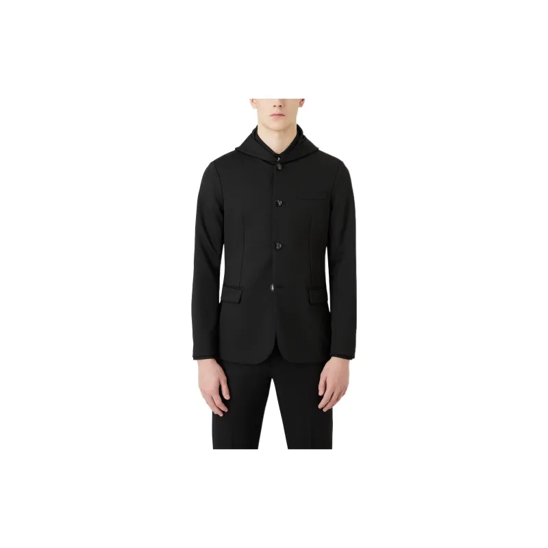 EMPORIO ARMANI Jackets Men Black-2