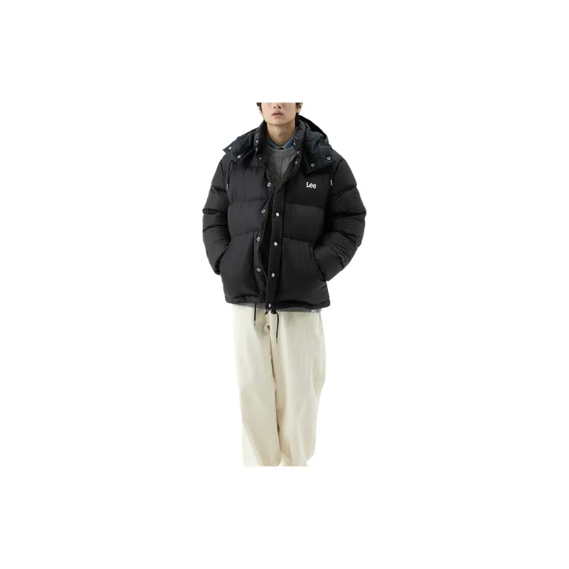 Lee Down Jackets Unisex Black-4