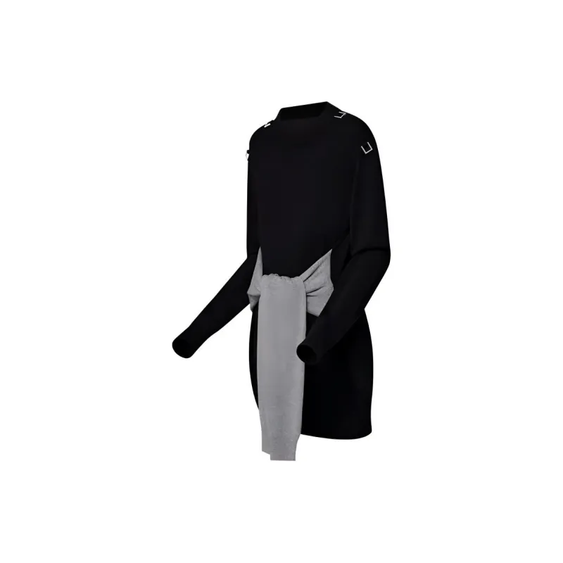 LOUIS VUITTON Sleeve Tie Knit Dress-2