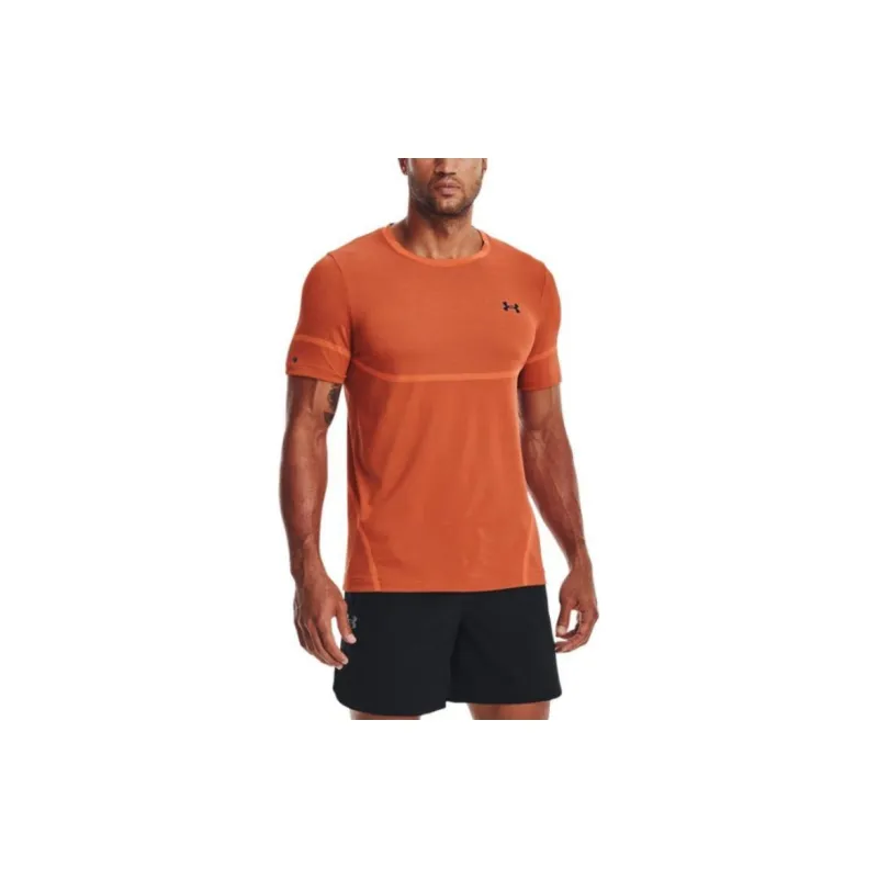 Under Armour RUSH T-Shirt Men's Orange-4