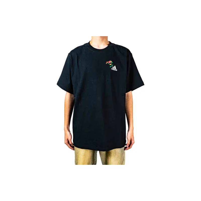 Adidas T Shirts Unisex Black-3