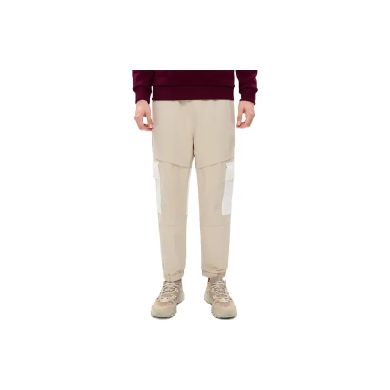 FILA Knitted Sports Pants Men's Light Nude-1
