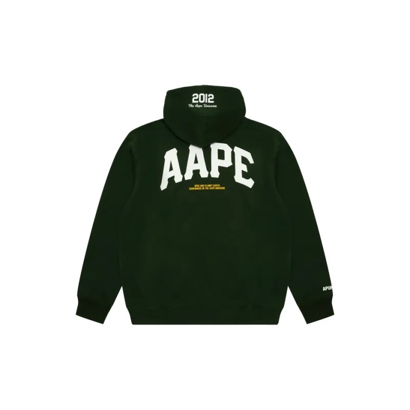 Aape By *A Bathing APE® Logo print Hoodie-3