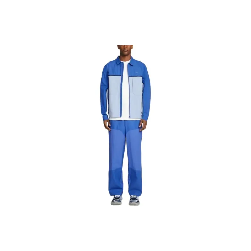 PUMA BMW Casual Pants Men Blue-2