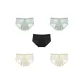 5 Pack (Light Green+Light Green+Black+Skin+Skin)
