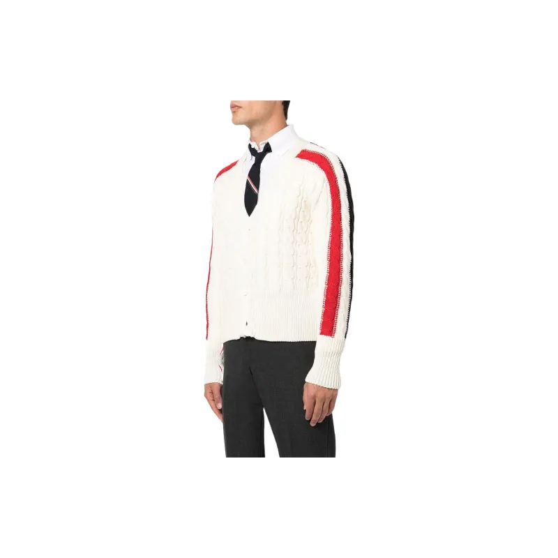 THOM BROWNE Sweaters Men White-1