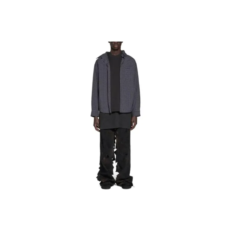 Balenciaga Shirts Unisex Gray-4