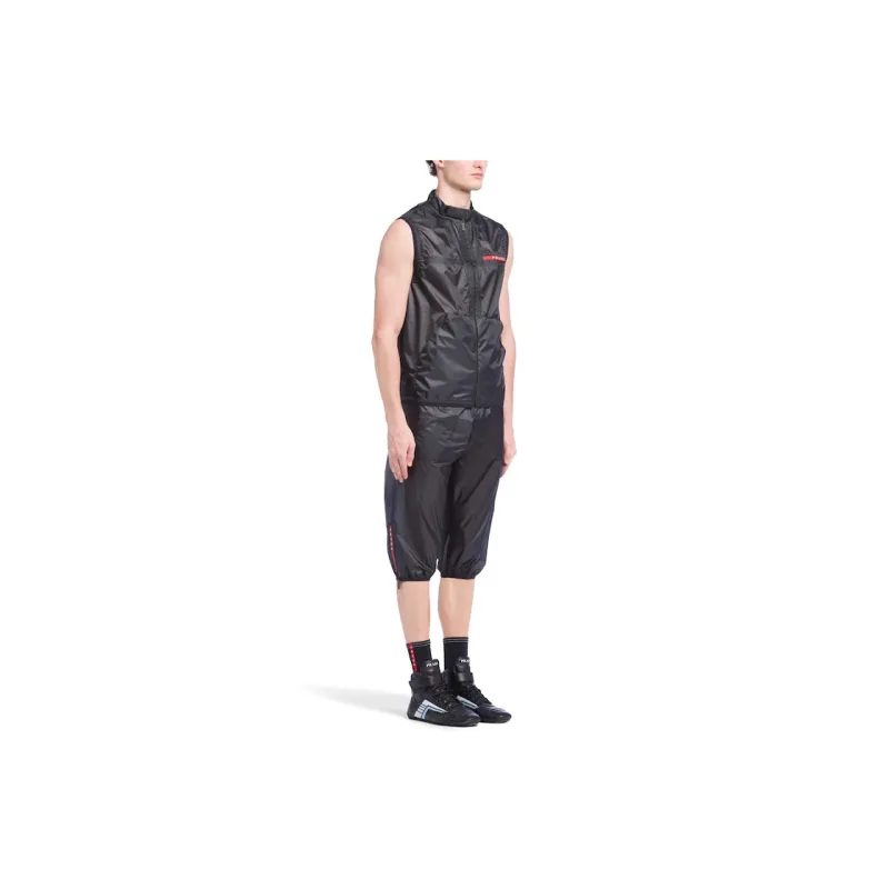 PRADA Tank Tops Men Black-3