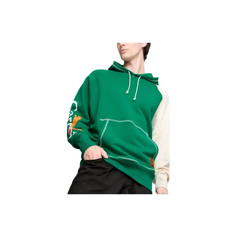 PUMA x CARROTS SS24 Sweatshirt Men's White Green-2