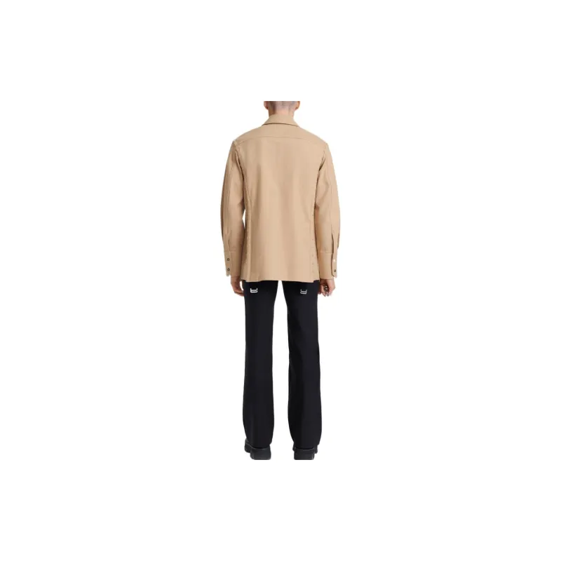DION LEE Jackets Unisex Khaki-1